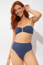 Carica l'immagine nel visualizzatore di Gallery, Image 07: Rio De Sol Slip Bottom Carmel-Blue Hotpants