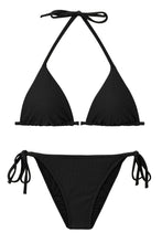 Carica l'immagine nel visualizzatore di Gallery, Product Front: Rio De Sol Completo Set Bora-Black Tri-Inv Lacinho