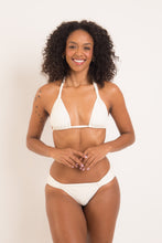 Carica l'immagine nel visualizzatore di Gallery, Model Front: Rio De Sol Slip Bottom Off-White Mel-Comfy