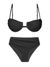 Carica l'immagine nel visualizzatore di Gallery, Product Front: Rio De Sol Completo Set Malibu-Black Zaya Amy