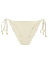 Carica l'immagine nel visualizzatore di Gallery, Product Front: Rio De Sol Slip Bottom Malibu-Natural Cheeky-Tie