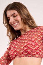 Carica l'immagine nel visualizzatore di Gallery, Image 07: Rio De Sol Top Da Spiaggia Floral-Scales Top Harper