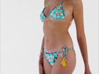 Carica e avvia il video nel visualizzatore di galleria, Video: Rio De Sol Slip Bottom Dubai Frufru-Comfy