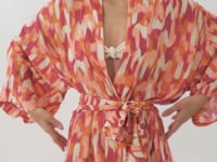 Carica e avvia il video nel visualizzatore di galleria, Video: Rio De Sol Caftano / Copricostume Mirage Kaftan Bel