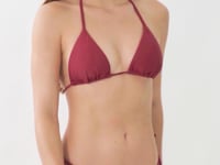 Carica e avvia il video nel visualizzatore di galleria, Video: Rio De Sol Slip Bottom Touch-Carmim Cheeky-Tie