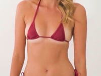 Carica e avvia il video nel visualizzatore di galleria, Video: Rio De Sol Reggiseno Top Touch-Carmim Tri-Mini