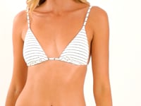 Carica e avvia il video nel visualizzatore di galleria, Video: Rio De Sol Slip Bottom Linea-White Ibiza-Comfy