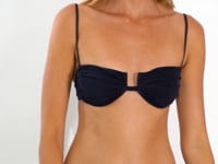 Carica e avvia il video nel visualizzatore di galleria, Video: Rio De Sol Reggiseno Top Malibu-Black Zaya