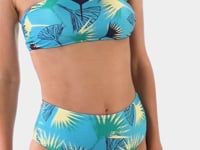 Carica e avvia il video nel visualizzatore di galleria, Video: Rio De Sol Reggiseno Top Flower Geometric Reto