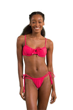 Carica l'immagine nel visualizzatore di Gallery, Model Front: Rio De Sol Slip Bottom Dots-Virtual-Pink Pipa