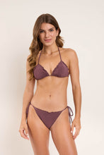 Carica l'immagine nel visualizzatore di Gallery, Model Front: Rio De Sol Slip Bottom Malibu-Ebano Frufru