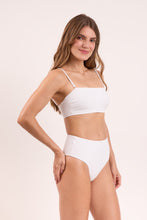 Carica l'immagine nel visualizzatore di Gallery, Image 04: Rio De Sol Slip Bottom Memphis-White Hotpants