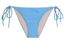 Carica l'immagine nel visualizzatore di Gallery, Product Front: Rio De Sol Slip Bottom Shimmer-Baltic-Sea Ibiza-Rope