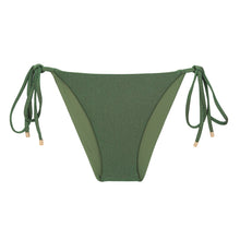 Carica l'immagine nel visualizzatore di Gallery, Product Front: Rio De Sol Slip Bottom Shimmer-Croco Lacinho