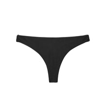 Carica l'immagine nel visualizzatore di Gallery, Product Front: Rio De Sol Slip Bottom Touch-Black Mia