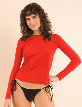 Carica l'immagine nel visualizzatore di Gallery, Image 07: Rio De Sol Reggiseno Rouge Rash-Guard