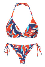 Carica l'immagine nel visualizzatore di Gallery, Product Front: Rio De Sol Completo Set Leaves Tri-Cos Cheeky-Micro