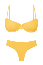Carica l'immagine nel visualizzatore di Gallery, Product Front: Rio De Sol Completo Set Malibu-Yellow Balconet Ciao