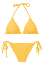 Carica l'immagine nel visualizzatore di Gallery, Product Front: Rio De Sol Completo Set Malibu-Yellow Tri-Inv Cheeky-Tie