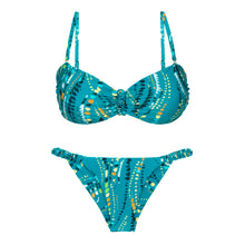 Carica l'immagine nel visualizzatore di Gallery, Product Front: Rio De Sol Completo Set Rain Bandeau-Crispy Cheeky-Crispy
