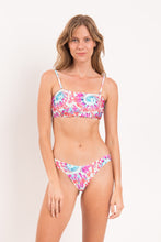 Carica l'immagine nel visualizzatore di Gallery, Model Front: Rio De Sol Completo Set Splash Bandeau-Reto Highleg