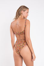 Carica l'immagine nel visualizzatore di Gallery, Model Back: Rio De Sol Reggiseno Top Bouquet Bliss