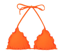 Carica l'immagine nel visualizzatore di Gallery, Product Front: Rio De Sol Reggiseno Top Dots-Orange Frufru