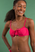 Carica l'immagine nel visualizzatore di Gallery, Image 10: Rio De Sol Reggiseno Top Dots-Virtual-Pink Balconet-Tie