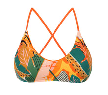 Carica l'immagine nel visualizzatore di Gallery, Product Front: Rio De Sol Reggiseno Top El-Arco Bralette-Orange