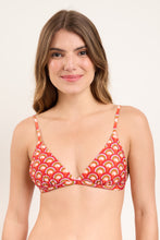 Carica l'immagine nel visualizzatore di Gallery, Gallery: Rio De Sol Reggiseno Top Floral-Scales Tri-Fixo