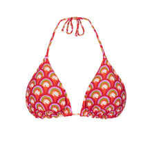 Carica l'immagine nel visualizzatore di Gallery, Product Front: Rio De Sol Reggiseno Top Floral-Scales Tri-Inv