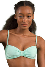 Carica l'immagine nel visualizzatore di Gallery, Gallery: Rio De Sol Reggiseno Top Malibu-Menta Bandeau-Duo