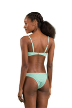 Carica l'immagine nel visualizzatore di Gallery, Model Back: Rio De Sol Reggiseno Top Malibu-Menta Bandeau-Duo
