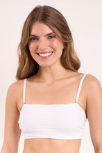 Carica l'immagine nel visualizzatore di Gallery, Gallery: Rio De Sol Reggiseno Top Memphis-White Bandeau-Reto