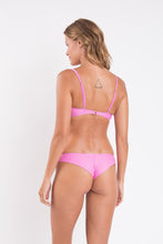 Carica l'immagine nel visualizzatore di Gallery, Model Back: Rio De Sol Reggiseno Top Milkshake Bandeau-Crispy