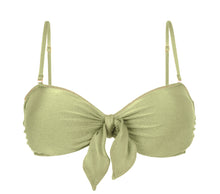 Carica l'immagine nel visualizzatore di Gallery, Product Front: Rio De Sol Reggiseno Top Oliva Bandeau-No