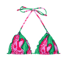 Carica l'immagine nel visualizzatore di Gallery, Product Front: Rio De Sol Reggiseno Top Parrots Frufru