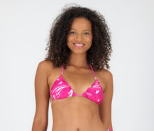 Carica l'immagine nel visualizzatore di Gallery, Gallery: Rio De Sol Reggiseno Top Pink-Palms Frufru