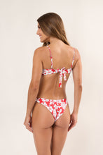 Carica l'immagine nel visualizzatore di Gallery, Model Back: Rio De Sol Reggiseno Top Pua-Hibiscus Coral