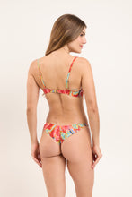 Carica l'immagine nel visualizzatore di Gallery, Model Back: Rio De Sol Reggiseno Top Sea-Bloom Bandeau-Joy