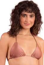 Carica l'immagine nel visualizzatore di Gallery, Gallery: Rio De Sol Reggiseno Top Shimmer-Copper Tri-Inv