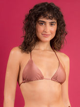 Carica l'immagine nel visualizzatore di Gallery, Image 09: Rio De Sol Reggiseno Top Shimmer-Copper Tri-Inv