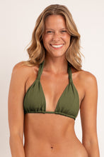 Carica l'immagine nel visualizzatore di Gallery, Gallery: Rio De Sol Reggiseno Top Shimmer-Croco Mel