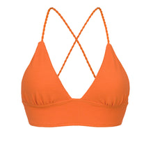 Carica l'immagine nel visualizzatore di Gallery, Product Front: Rio De Sol Reggiseno Top St-Tpz-Tangerina Tri-Cos