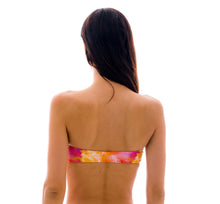 Carica l'immagine nel visualizzatore di Gallery, Image 07: Rio De Sol Reggiseno Top Tiedye-Red Bandeau-Reto