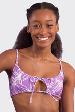 Carica l'immagine nel visualizzatore di Gallery, Gallery: Rio De Sol Reggiseno Top Trail-Purple Tank-Tie