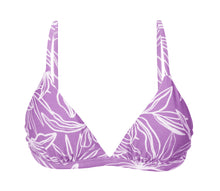 Carica l'immagine nel visualizzatore di Gallery, Product Front: Rio De Sol Reggiseno Top Trail-Purple Tri-Fixo
