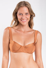 Carica l'immagine nel visualizzatore di Gallery, Gallery: Rio De Sol Reggiseno Top Nocciola Amelia
