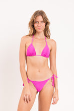 Carica l'immagine nel visualizzatore di Gallery, Model Front: Rio De Sol Slip Bottom Malibu-Rosa Cheeky-Tie
