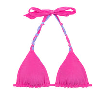 Carica l'immagine nel visualizzatore di Gallery, Product Front: Rio De Sol Reggiseno Top Malibu-Rosa Tri-Rev
